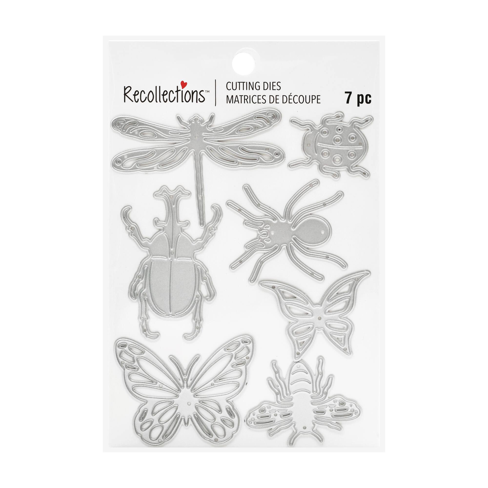 6 Pack: Insects Cutting Die Set by Recollections™